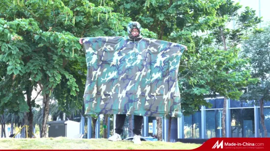 Basic Customization Poncho Camouflage Rain Poncho Army Poncho Available Stock